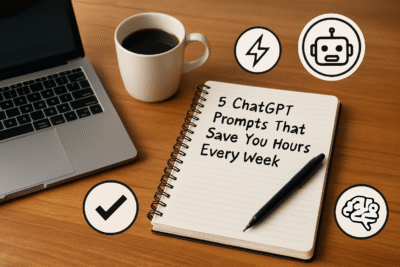 5 ChatGPT Prompts That Save You Hours Every Week